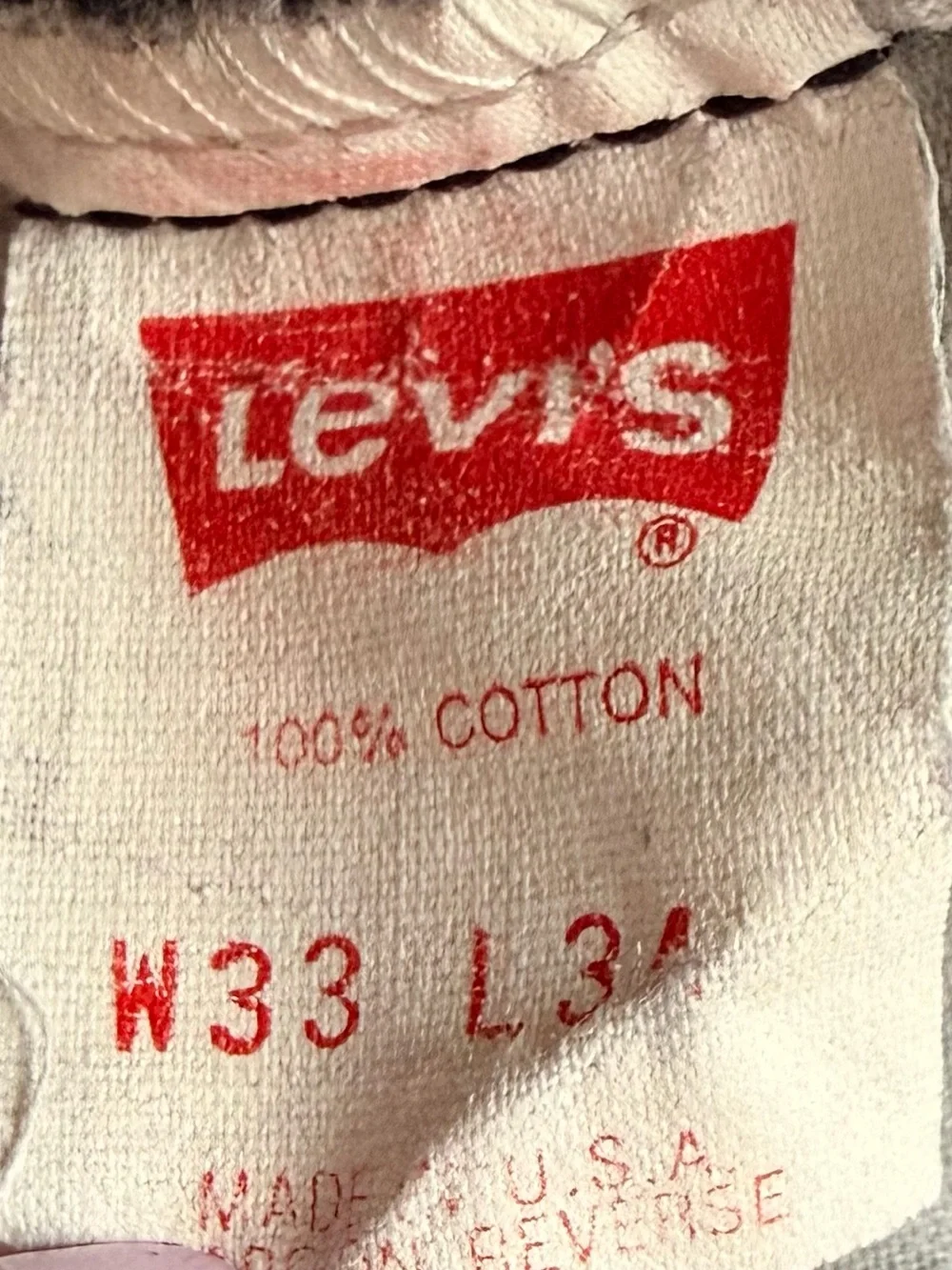 Levis inseam 32 tab